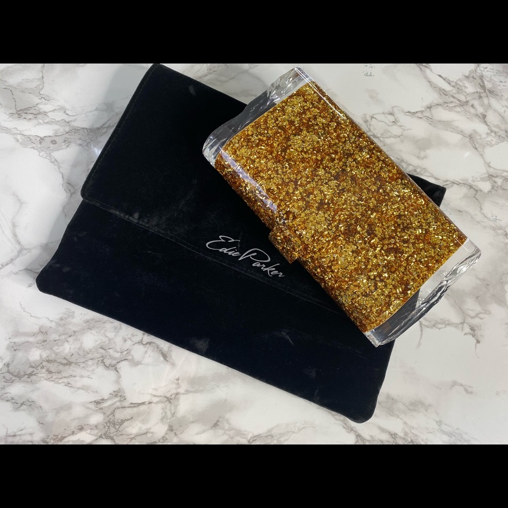 Edie Parker Lara Acrylic Clutch